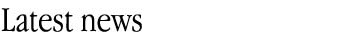 Latest News Logo