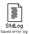 Icon STDLOG file